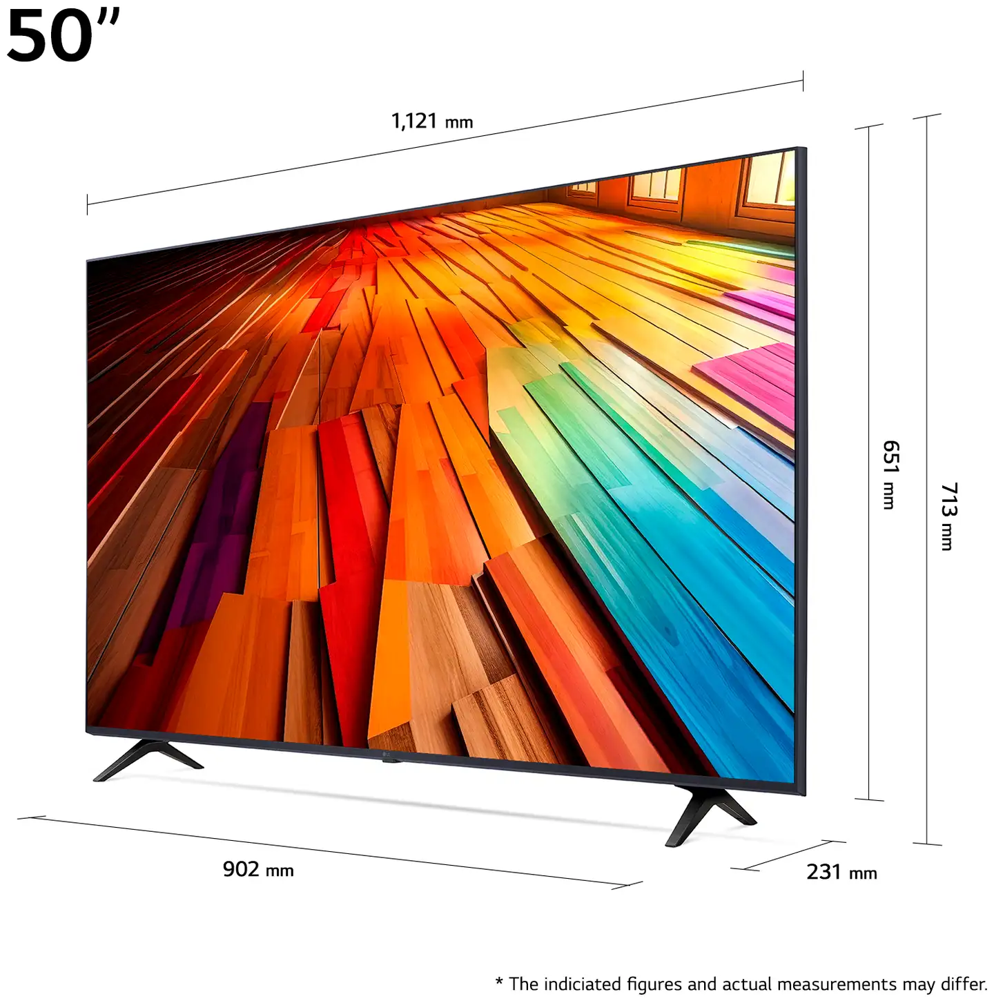 LG 50" 4K UHD Smart TV 50UT80006LA - 3