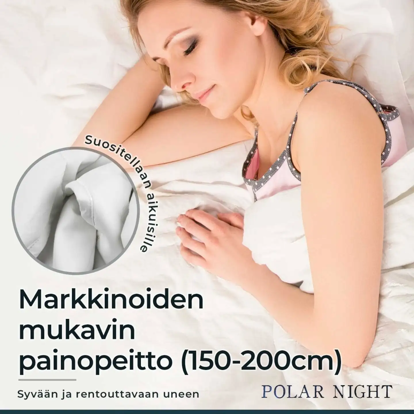 Polar Night painopeitto puuvilla 13 kg 150x200 cm - 8