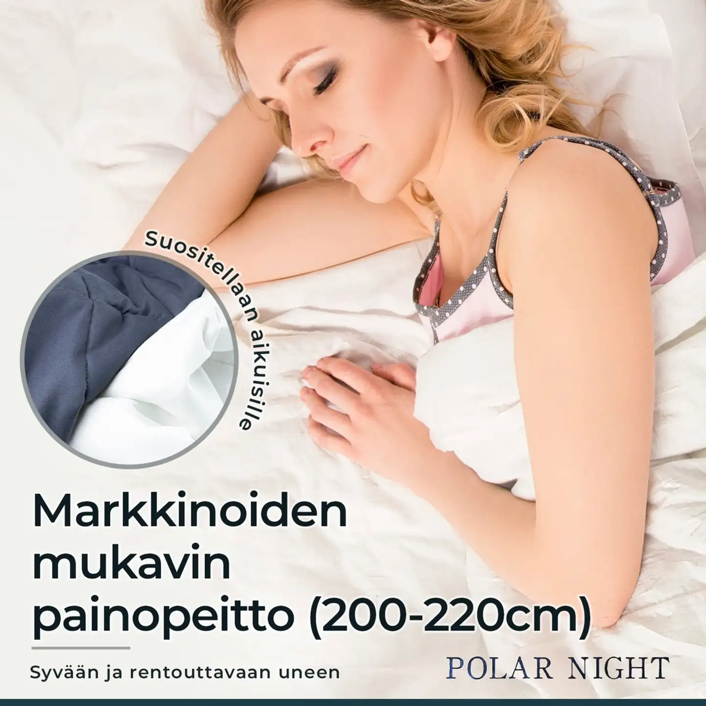 Polar Night painopeitto 16 kg 200x220 cm tuplapeitto - 6