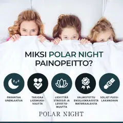 Polar Night painopeitto puuvilla 9 kg 150x200 cm - 8