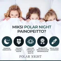 Polar Night painopeitto 5 kg 150x200 cm - 5